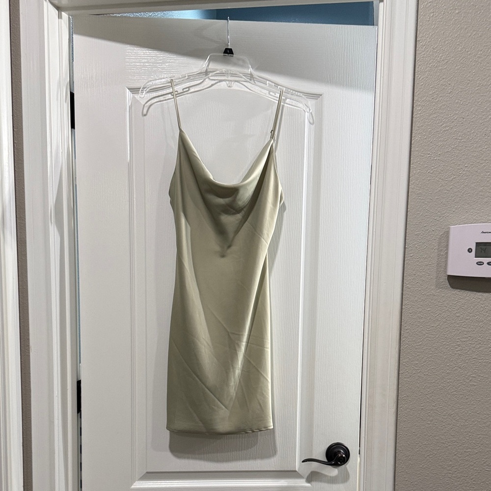 Urban Outfitters sage green Mini Dress size m